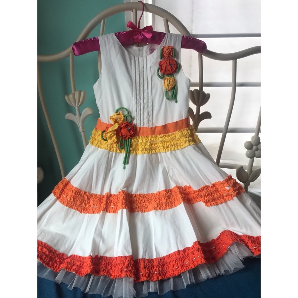 Beautiful Floral Accent Dress